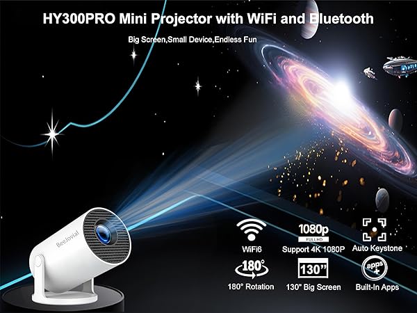 Big screen to enjoy together time on any size room