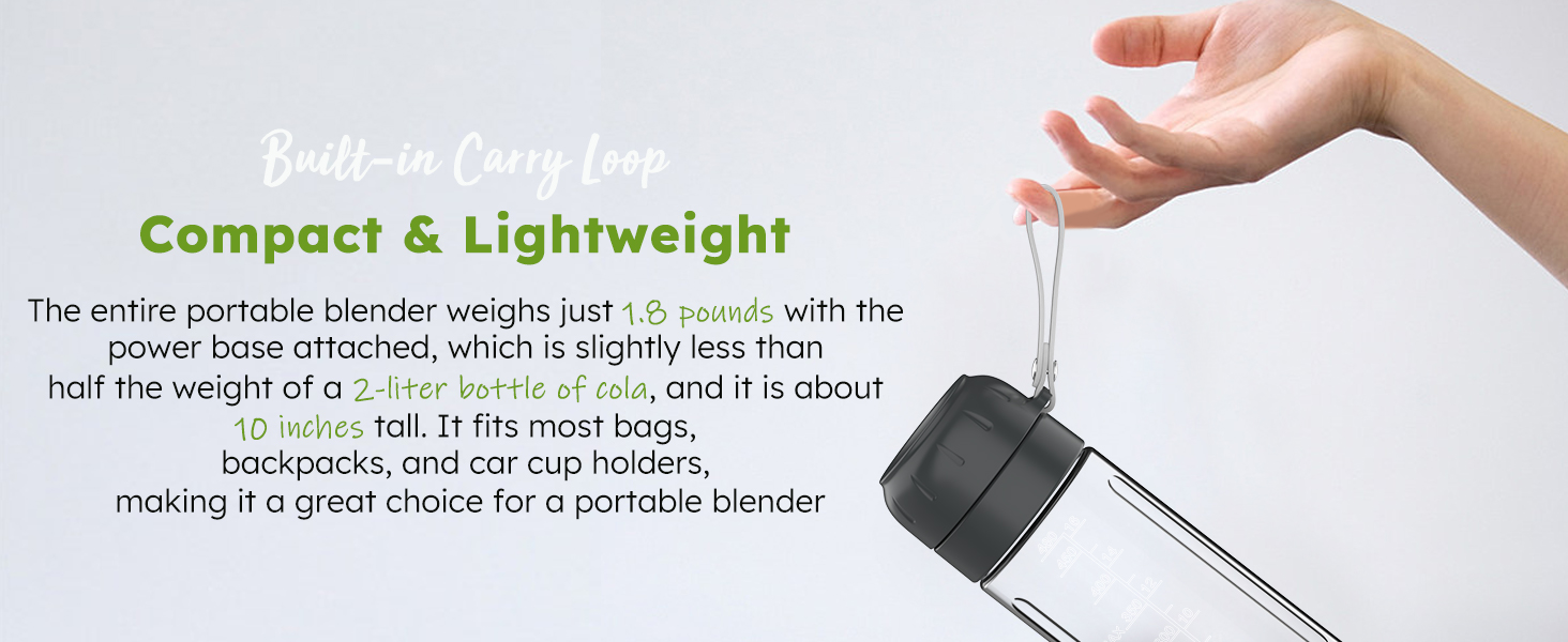 portable smoothie blender
