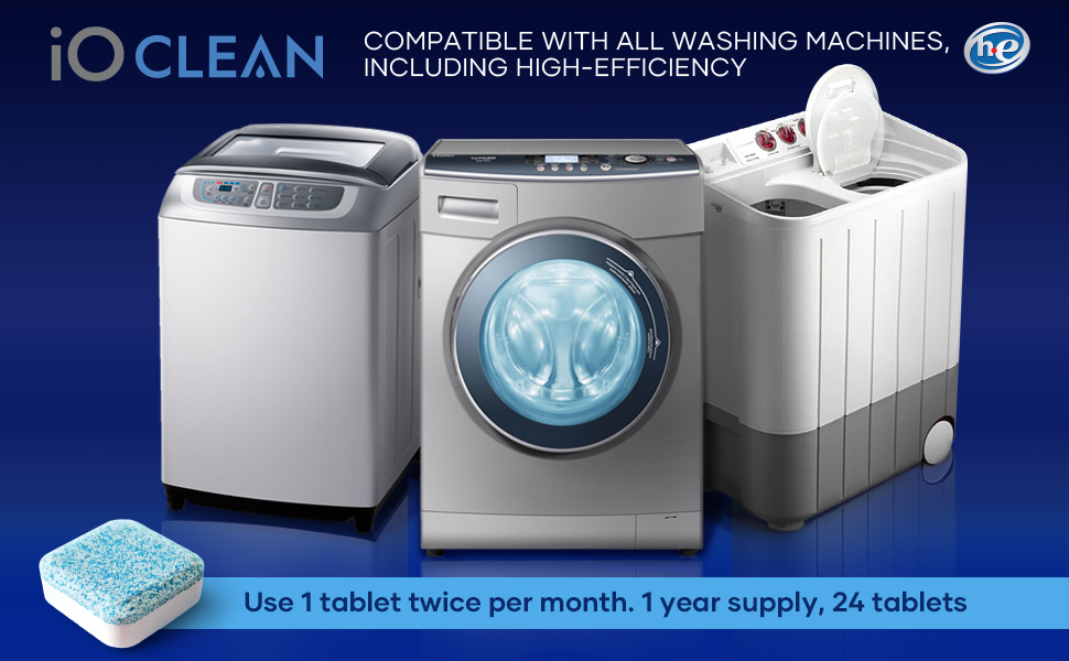 washing machine cleaner compatible with all washing machines