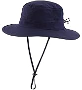 Connectyle Kids UPF 50+ Sun Hat Wide Brim Bucket Hats Summer Beach Hat Adjustable Safari Hats 2-7...