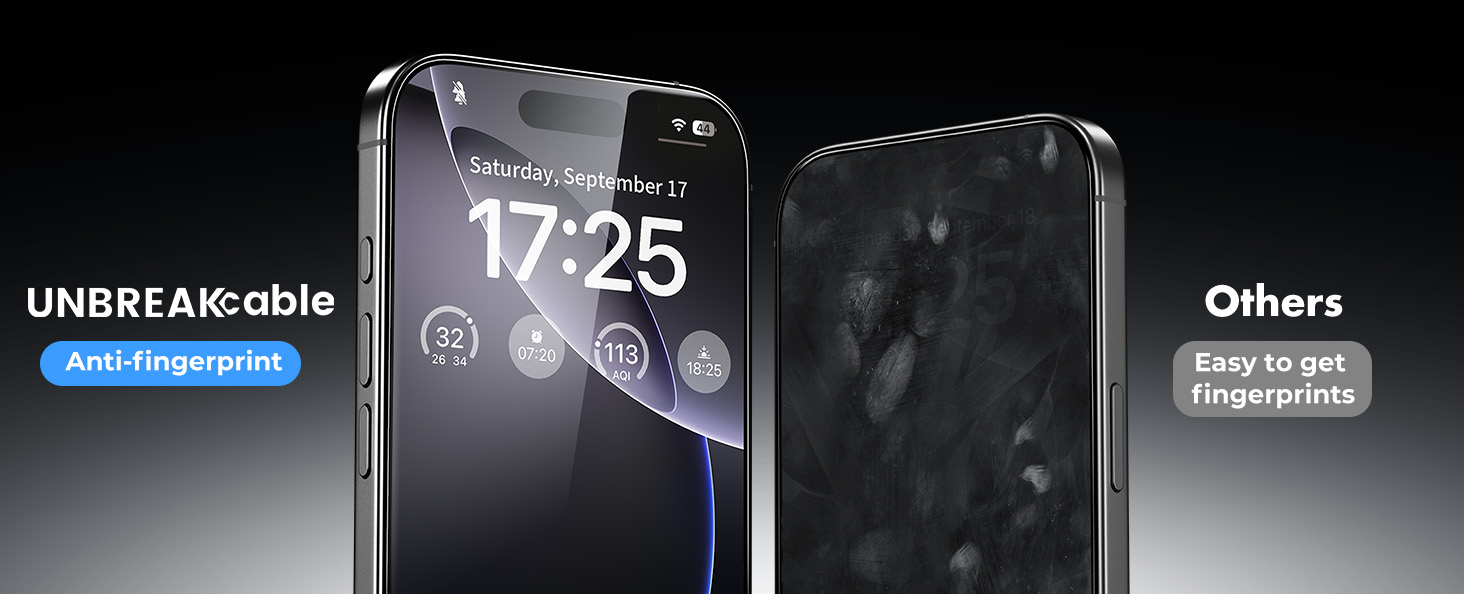 Tempered Glass Screen Protector for iPhone 16 Pro Max