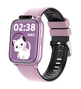 Kids Waterproof Smart Watch Girls with Fitness Tracker Sports Activity Pedometer Heartrate SpO2 S...