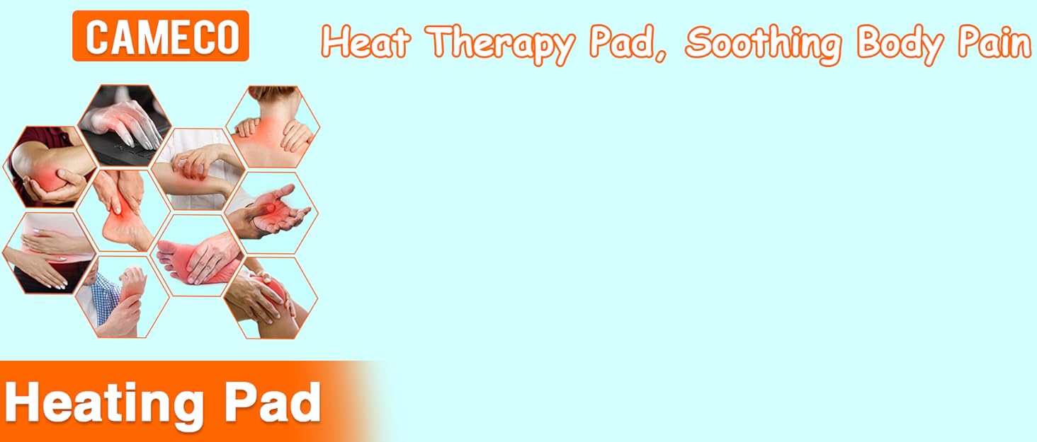 CAMECO HEATING PAD FOR PAIN RELIEF