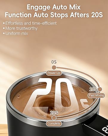 Smart Electric Temperature Display Control Mixer Stirrer