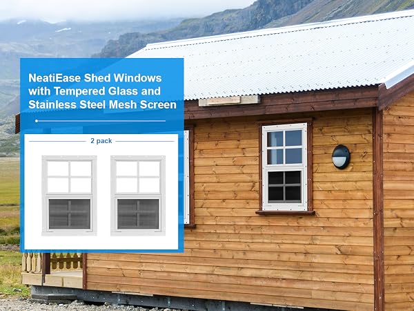 shed windows
