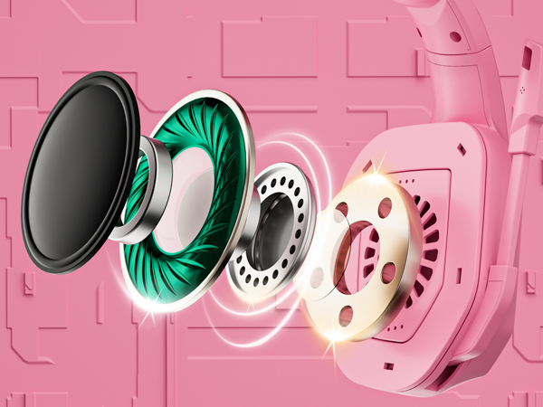 pink xbox series s headset