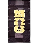Official 2026 FIFA World Cup Emblem Black Towel – 30x60 Inch Velvet Soft, Durable Men’s &amp; Women’s...