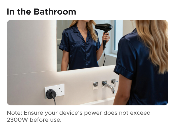 UGREEN UK plug Travel adapter