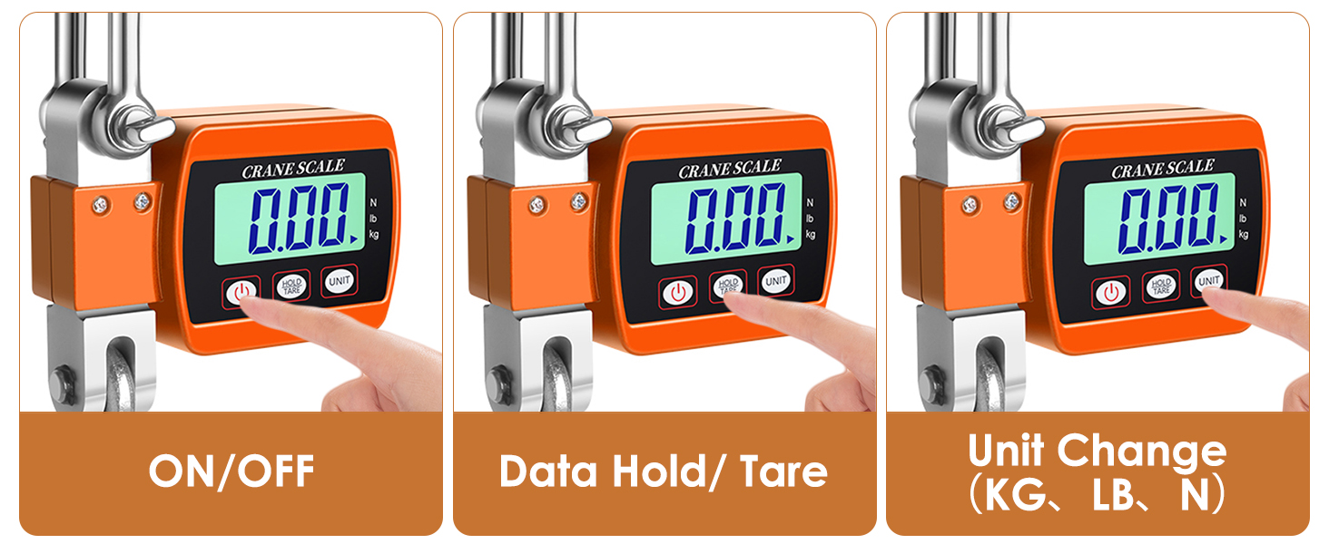 digital hanging scale 1000LB