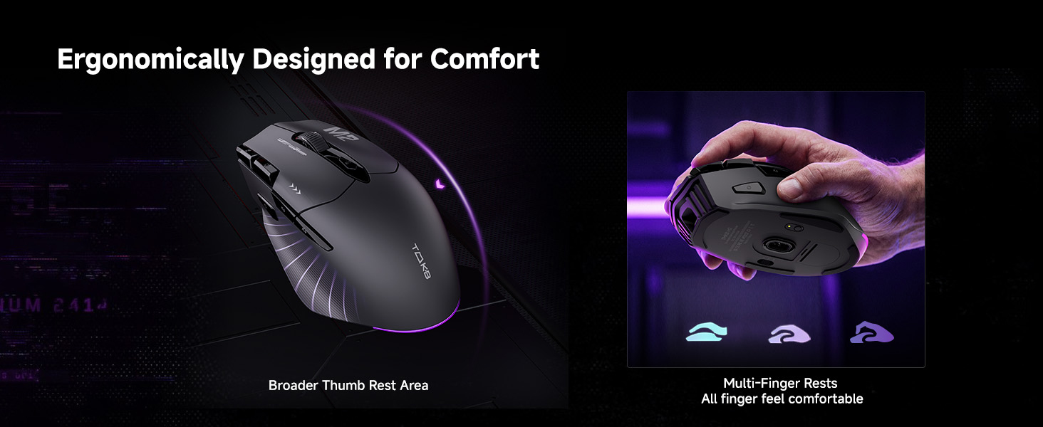 Ergonomically Designed for Comfort