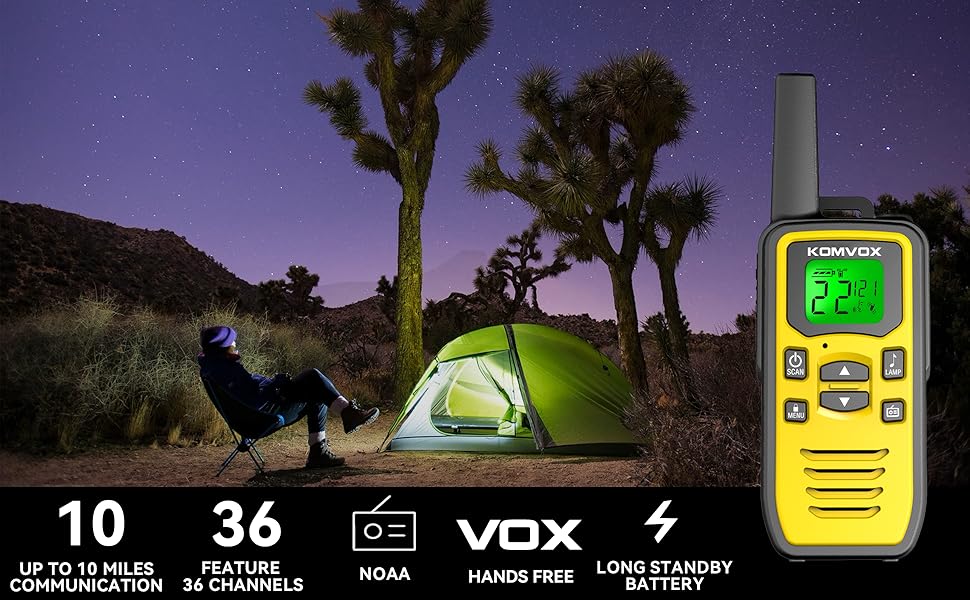 KOMVOX Walkie talkie