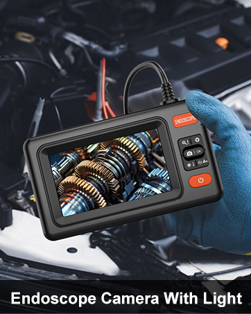 borescope camera with light