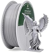 LOTACTREE Grey PLA Force Filament, PLA 3D Printer Filament 1.75mm ± 0.03mm, Neatly Wound PLA Fila...