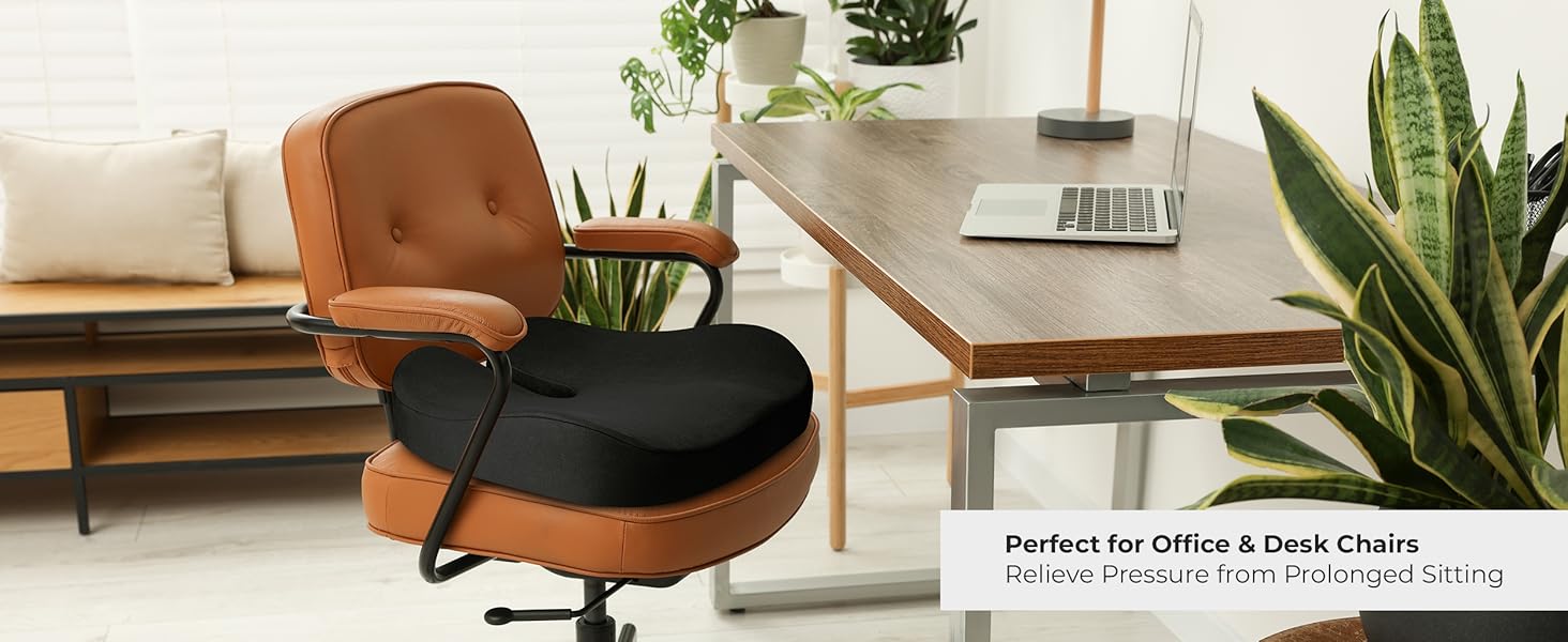 Seat Cushion Pillow - For Office &amp;amp; Desk Chairs