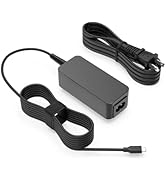 Charger for Lenovo Chromebook ThinkPad Yoga, (UL Safety Certified), USB C, 45W, Fast Charging