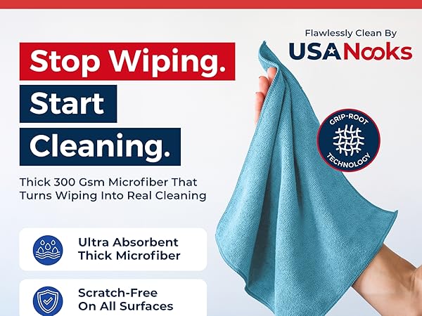 Stop Wiping. Start Cleaning.