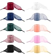 Framendino, 10 Pairs Shoe Laces Fashion Ribbon Shoelaces Soft Silk Satin Shoestrings Snow Yarn Sh...