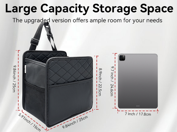 Witaxima car seat organizer