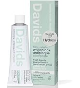 Davids Hydroxi Mild Mint Fluoride Free Nano Hydroxyapatite Toothpaste for Enamel Health &amp; Whiteni...