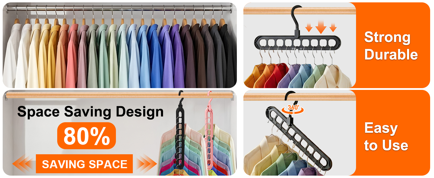 Save Up to 80% Closet Space