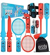 Orzly Switch Sports Games 2022 Accessories Bundle Pack for Nintendo Switch &amp; Switch OLED with Ten...