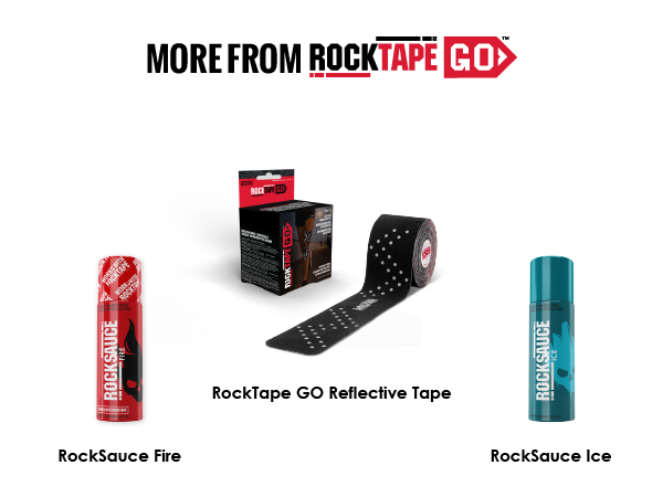 RockTape Collection: RockSauce Fire, RockSauce Ice, RockTape Reflective Tape