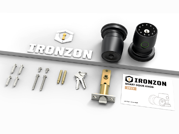 finger print door knob