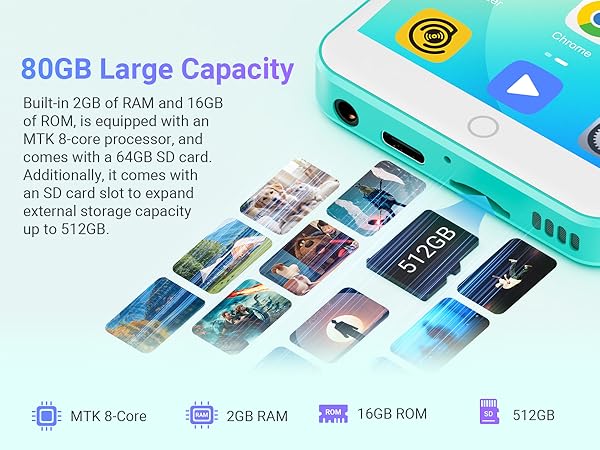 MP3 Player with Bluetooth and WiFi