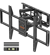 ELIVED TV Wall Mount for Most 37-75 Inch Flat Screen TVs, Swivel and Tilt Full Motion TV Mount Br...