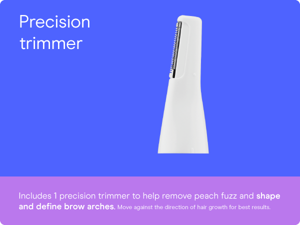 Conair Nose hair trimmer women eyebrow ear facial personal comb rounded compact convenient