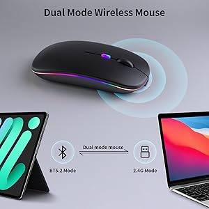 Bluetooth wireless dual-mode mouse