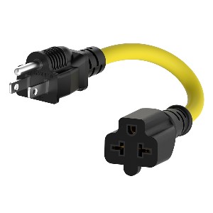 20amp adapter 20a adapter 15 amp adapter 15a to 20a adapter plug 15amp to 20amp adapter