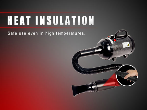 Dog Hair Dryer High Velocity Professional Dog Blow Dryer