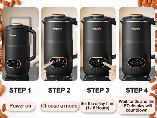 Automatic Nut Milk Maker