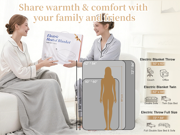 Share warmth &amp;amp; comfort withyour family and friends