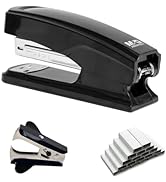 M&amp;G Desktop Stapler, Effortless Office Stapler with 25 Sheet Capacity, Two Binding Modes, Include...