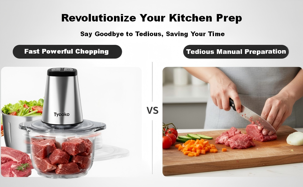 fast powerful chopping