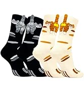 Eiohiuy Cute Cat Socks With Balls,Cute Novelty Funny Cats Socks Christmas Stuffed Stocking Gift F...