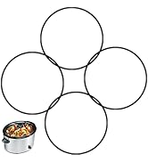 FOWSRHRG 4pcs Lid Latch Strap Rubber Band for Fix Pot Lid, Compatible with Hamilton Beach 6,7,8 q...