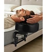 LIARTY Massage Headrest for Bed - Adjustable Height Face Down Cradle Massage Table Kit Bed Extens...