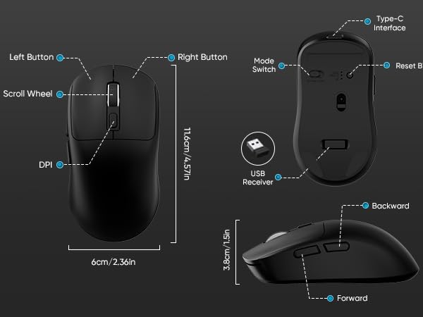 Wireless Gaming Mouse