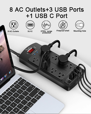 extension cord with usb ports