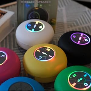 shower speaker bluetooth waterproof
