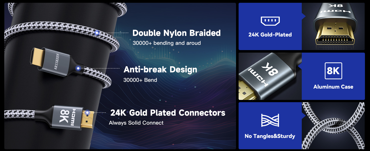 8k HDMI cable