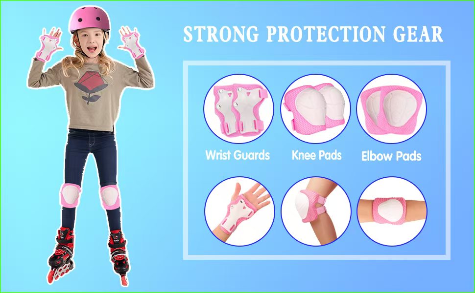 knee and elbow pads for kids 8-14 helmet and knee pads for kids 8-14