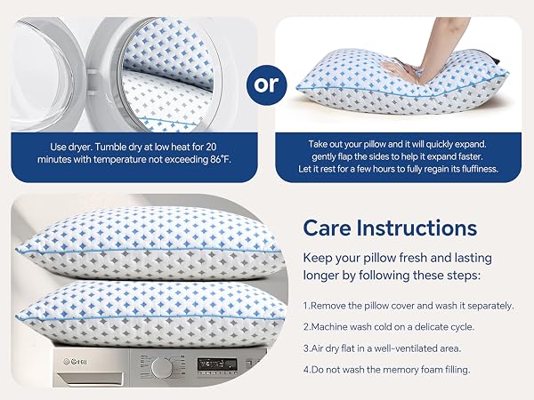 pillows queen size set of 2