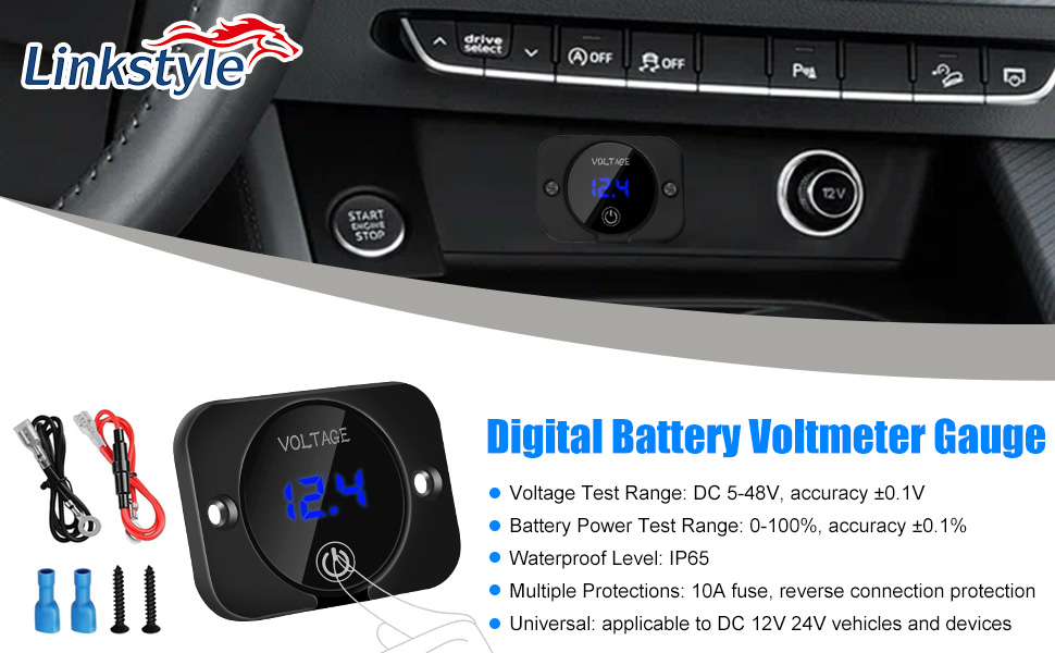 automotive replacement voltmeter gauges