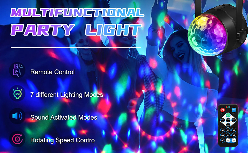 MULTIFUNCTIONAL DISCO PARTY LIGHT