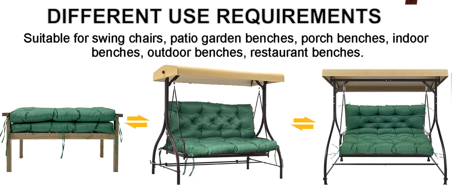 outdoor swing cushions