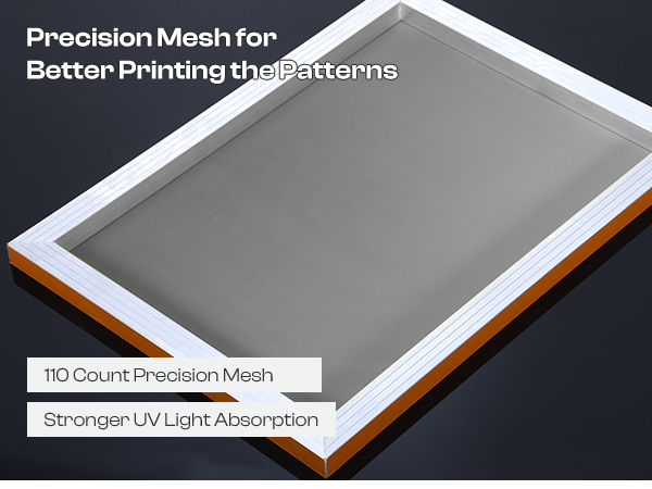 Precision Mesh for Better Printing the Patterns
